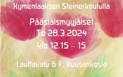 Pääsiäismyyjäiset to 28.3.2024 koululla