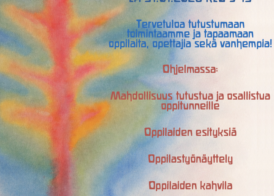 Avoimet ovet lauantaina 31.1.2026